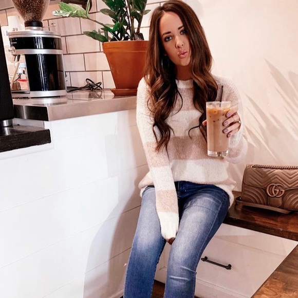 American Eagle - Stripe Sweater - Picture 1 of 2